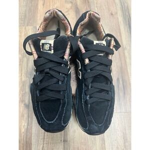 New Balance 442 Black‎ Suede Plaid Lining Sneakers Women's Size 6 Used